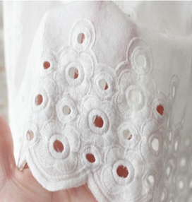 <b>Advantages and disadvantages of cotton perforated embroidery</b>